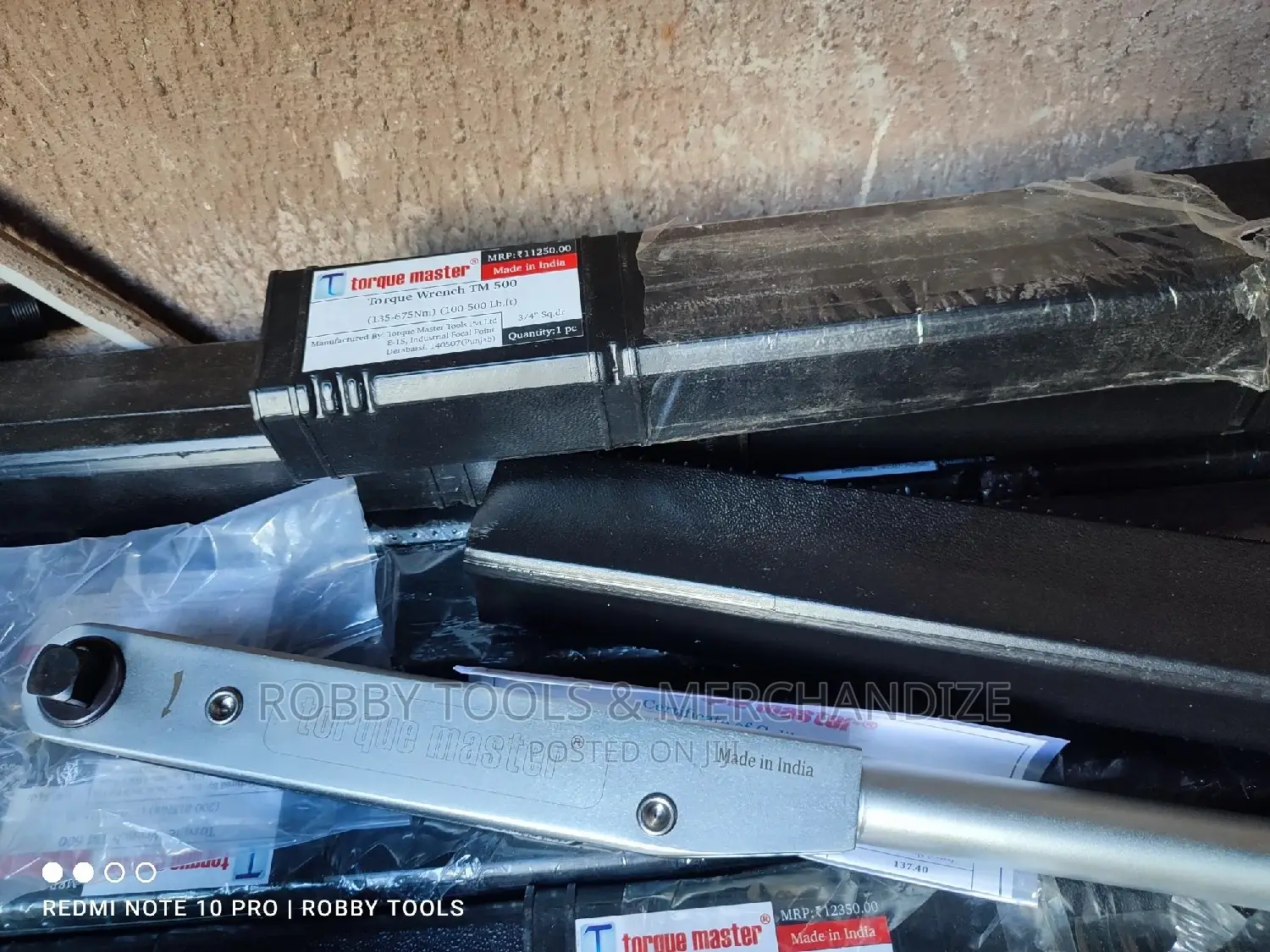 TM 500 Torque Wrench 3/4", 135 Nm - 675 Nm
