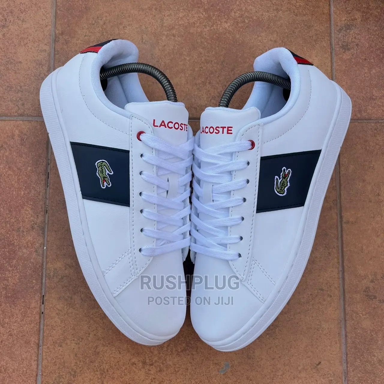 Lacoste Classic Tennis White 'green Croc'
