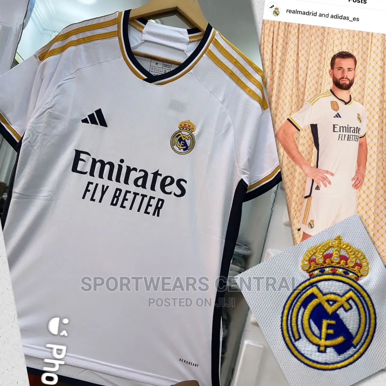 Original New Real Madrid 2024 Home Jersey - HALA MADRID Kit