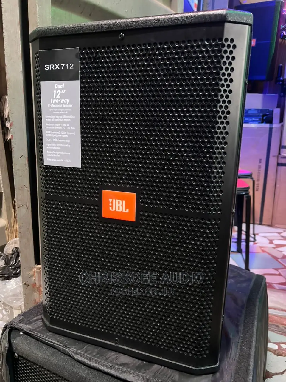 JBL SRX712 12inches Professional Loudspeaker -Pair