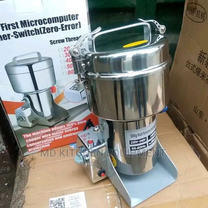 Industrial Spice Grinder (Stainless Steel)