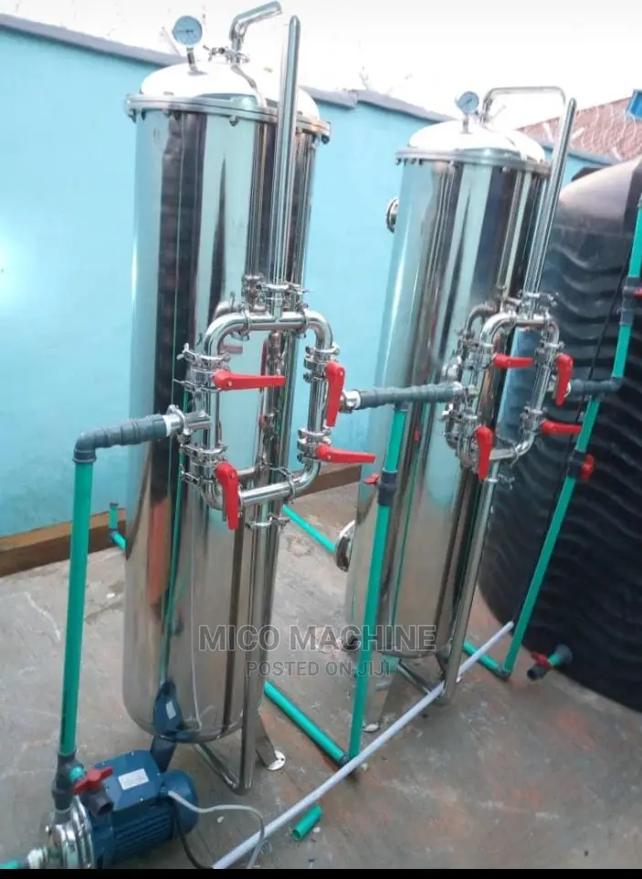 Water Treatment Filteration Cylinder Water Treatment Plant