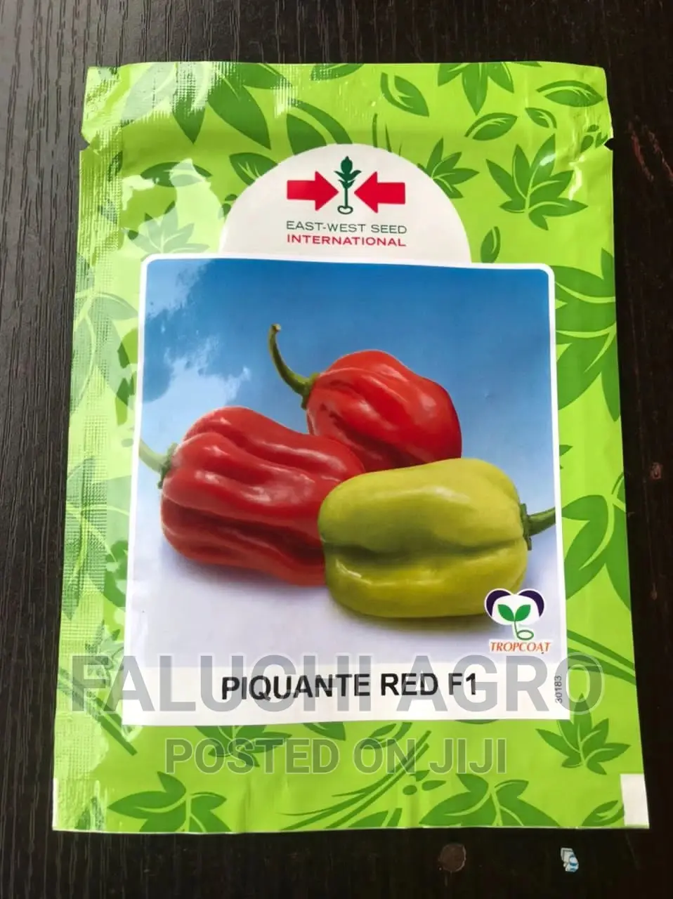 Hybrid Hot Red Pepper Seed (Piquante F1, 500 Seeds)