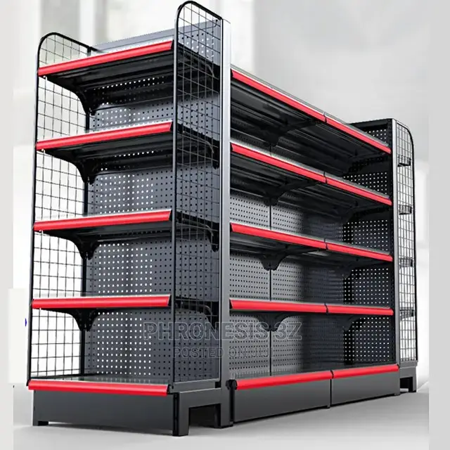 Supermarket Shelf (Matte Grey)