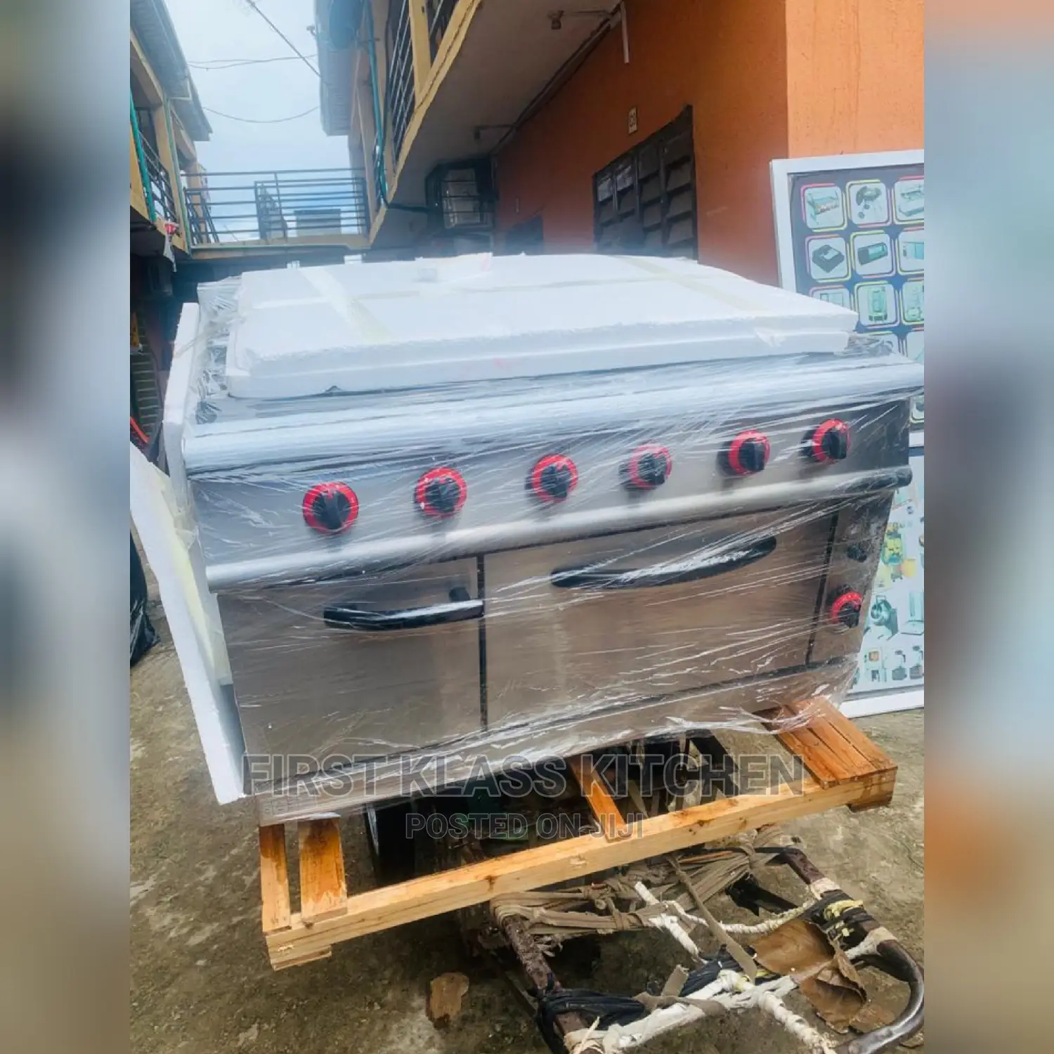 High Quality 6 Burner Gas Cooker With Oven