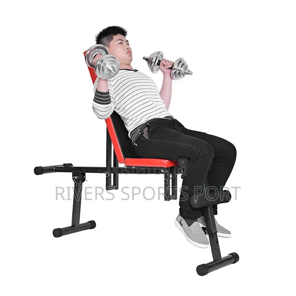 Multi-Gear Height Adjustment Dumbbell Bench Thickened Panel