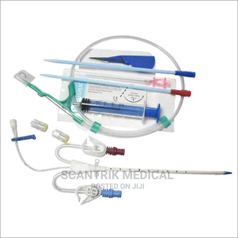 Plastic Avro CVC Triple Lumen Catheter Kit