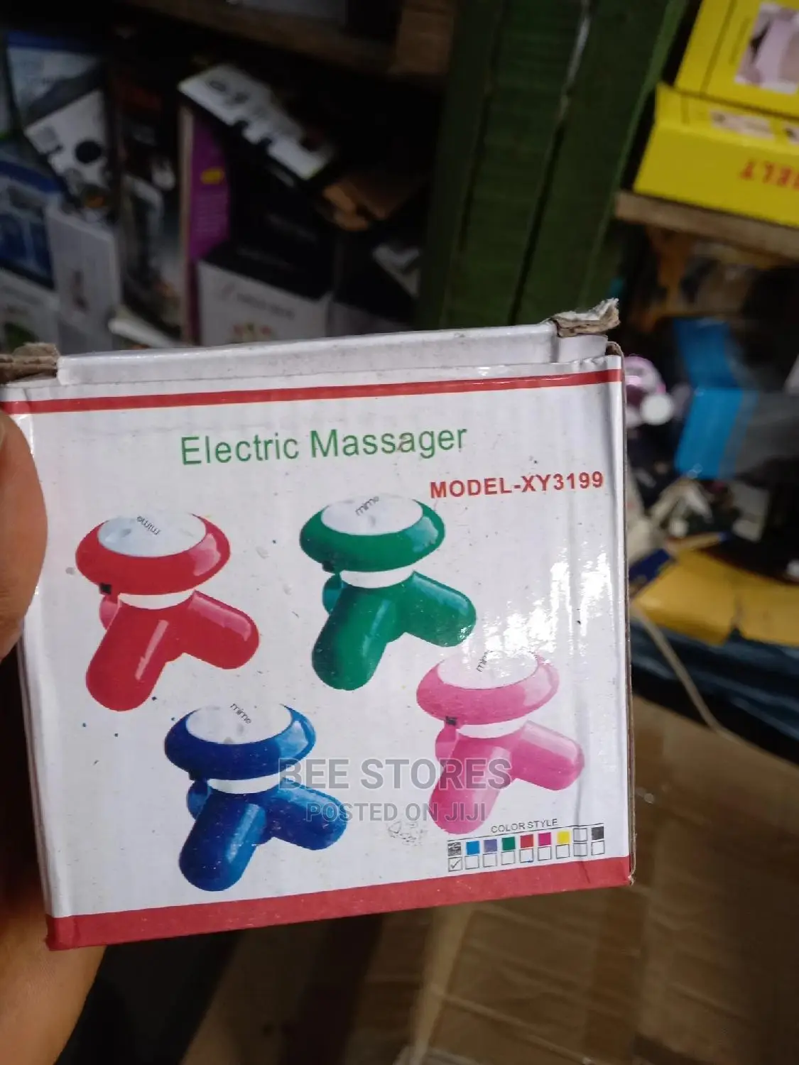 Mini Portable Electric Body Massager