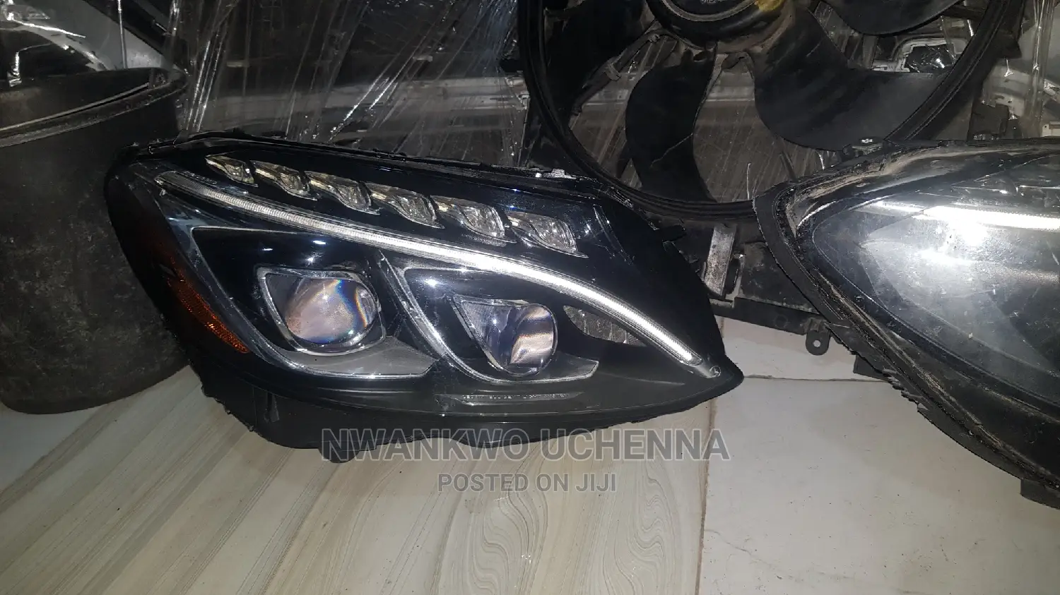 Headlamp C300 2017 Double Eagle Eyes Set