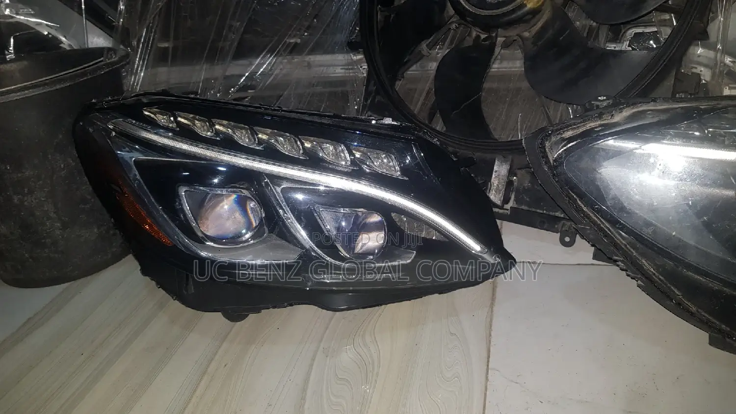 Headlamp C300 2017 Double Eagle Eyes Set