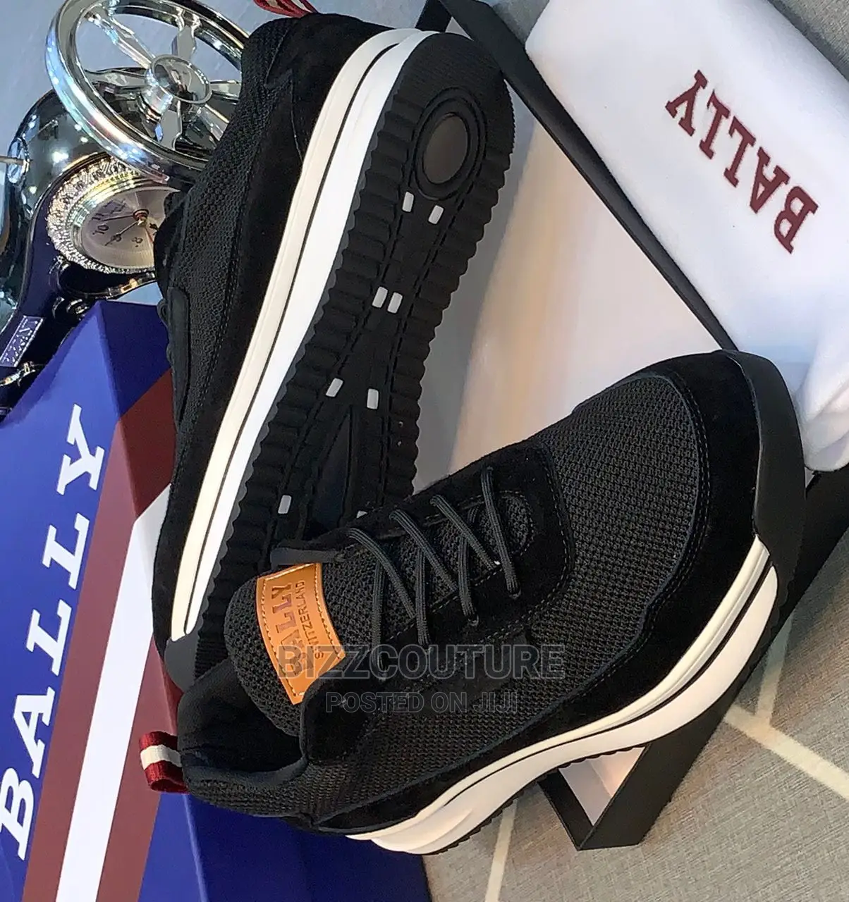 Original BALLY Sneakers Available in Store