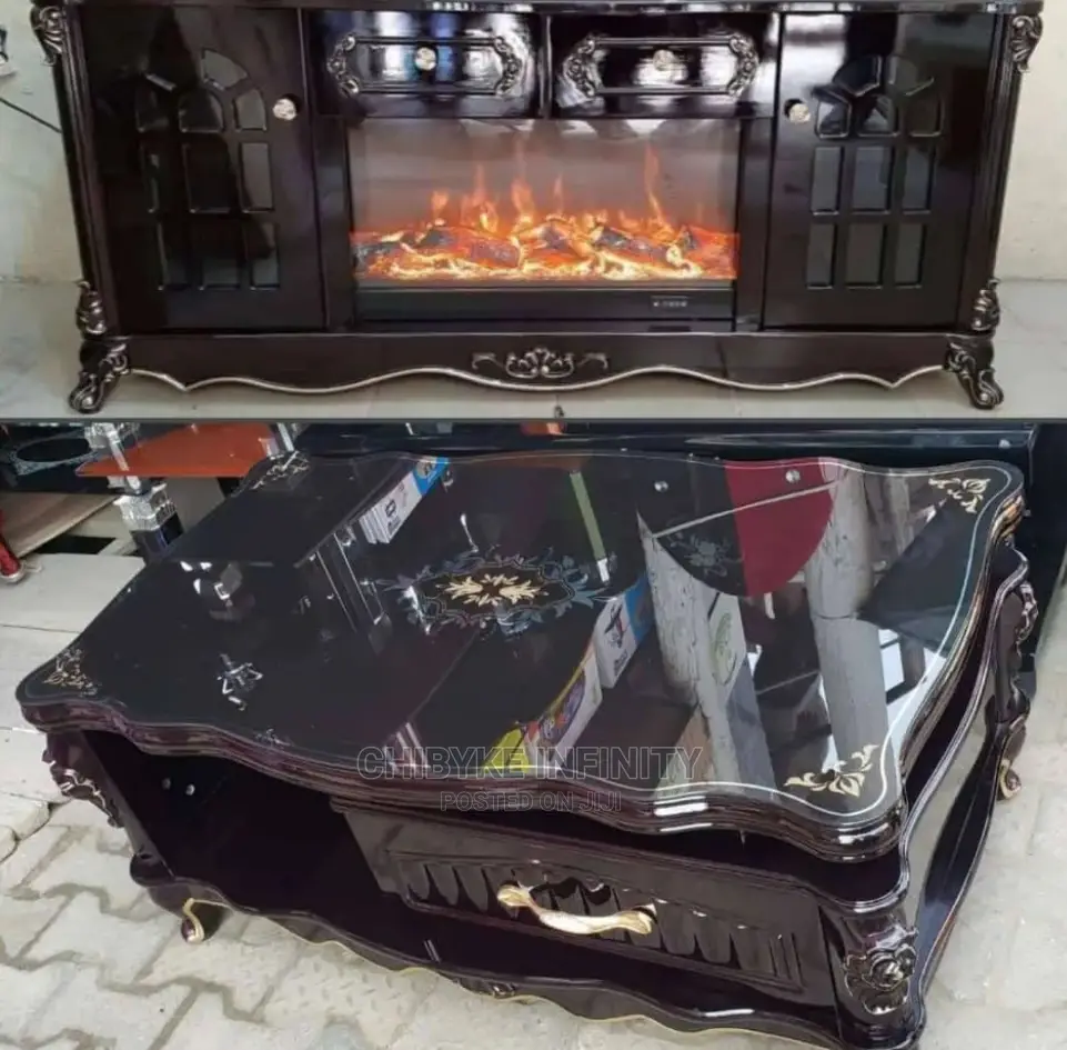 Brand New Fireplace TV Stand With Quality Centre Table