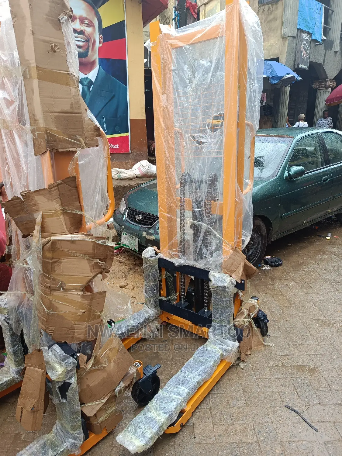2ton Manuel Stacker