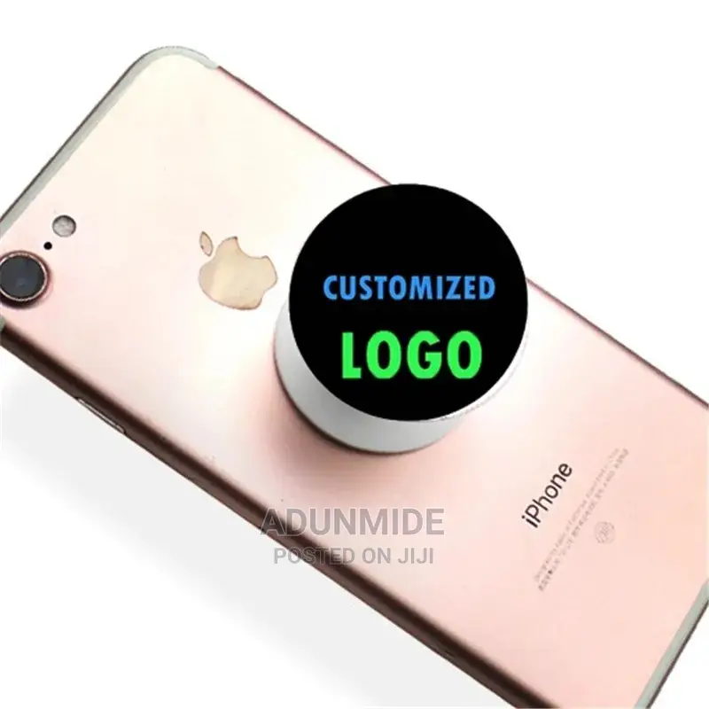Customizable Phone Pop Socket Holder