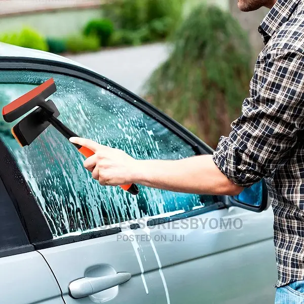 Window Wiper and Window Squeegee 2-in-1