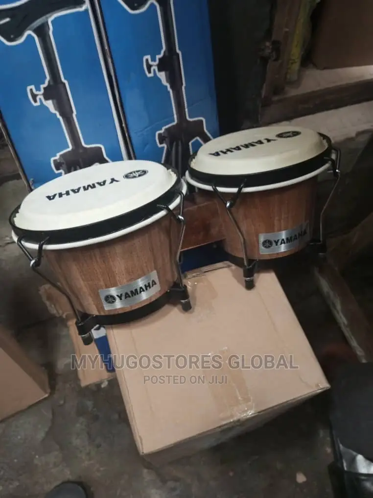 Yamaha Professional Wooden Mini Bongo Drum With Stand