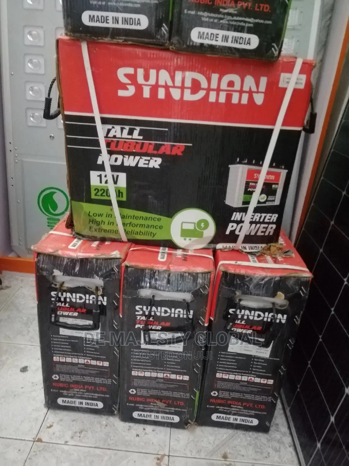 220ah Syndian Tubular Battery