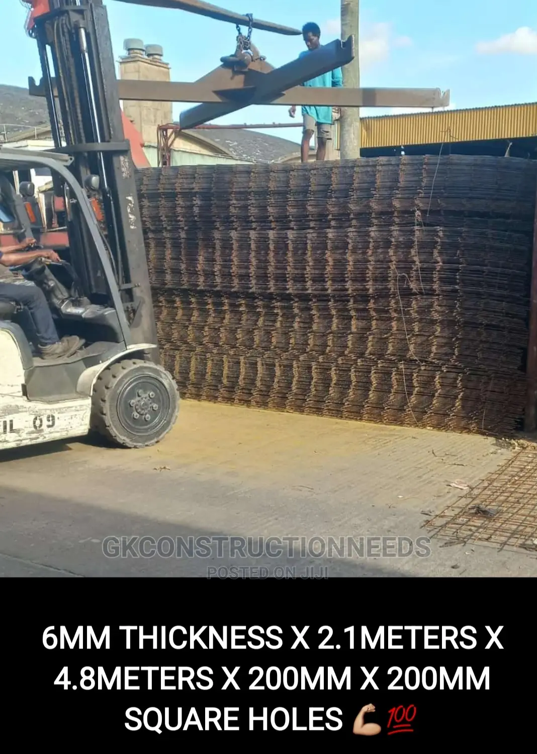 Mesh Wire 6mm Thickness X 2.1meters X 4.8meters