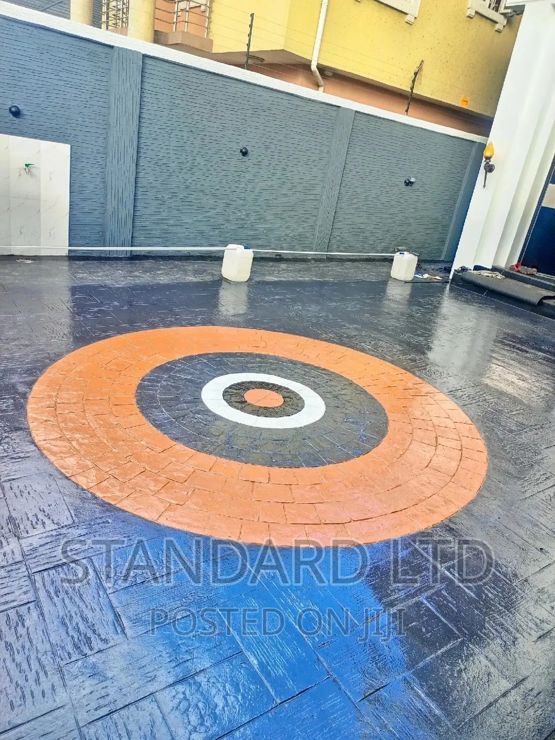 American Stamped Concrete Floor ( Increte )