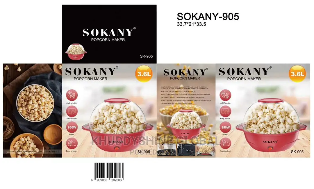 Sokany Electric Popcorn Maker