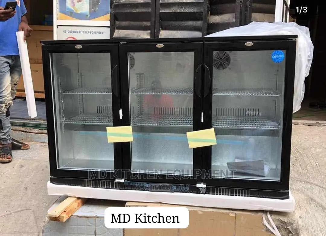 Industrial 3 Door Wine Chiller