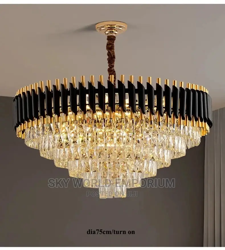 Modern Lustre Crystal Big Chandeliers