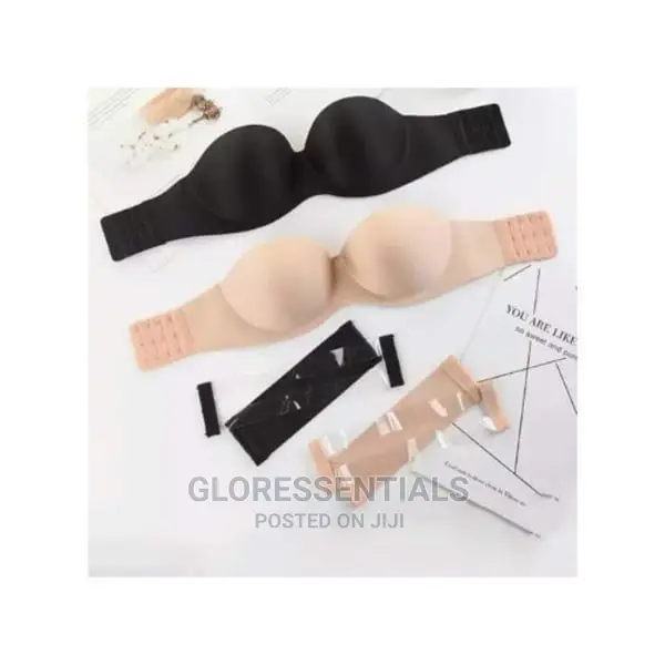 Fashion Front Strapless and Backless Invisible Push Up Bra
