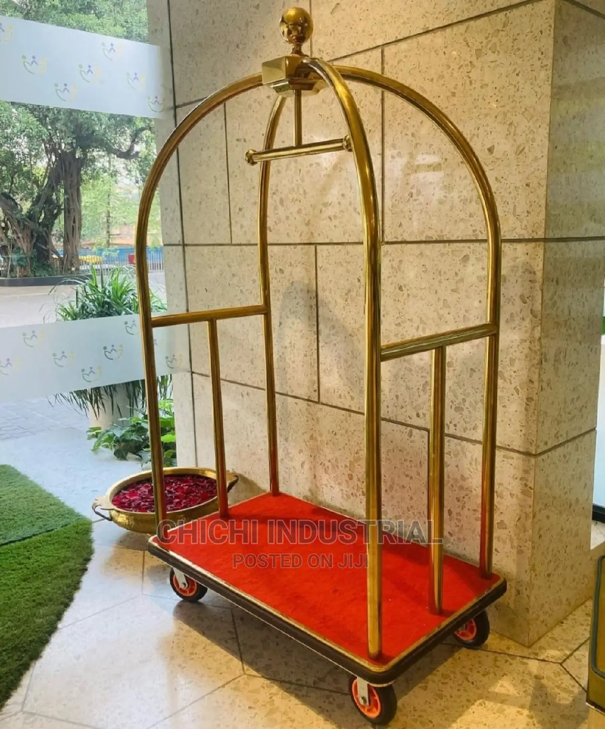 Hotel Trolley And Luggage Trolley Cart