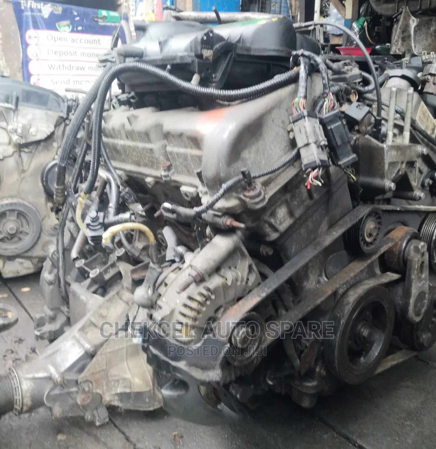 Engine And Gear Box Ford Escaped V6