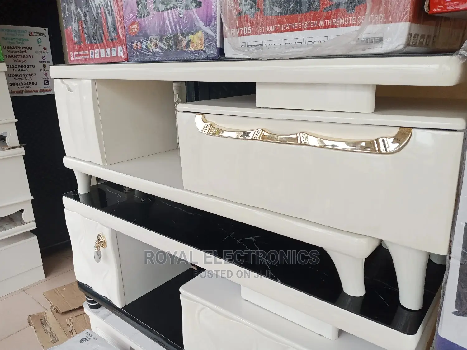 Just Released Modern TV Stand With Drawers