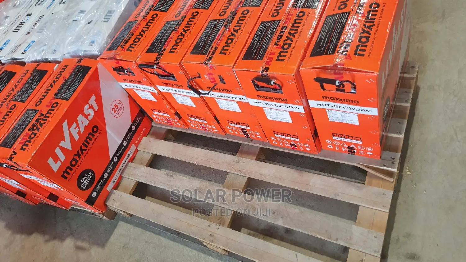 Livfast Maximos High Grade Tubular Battery 12v230ah
