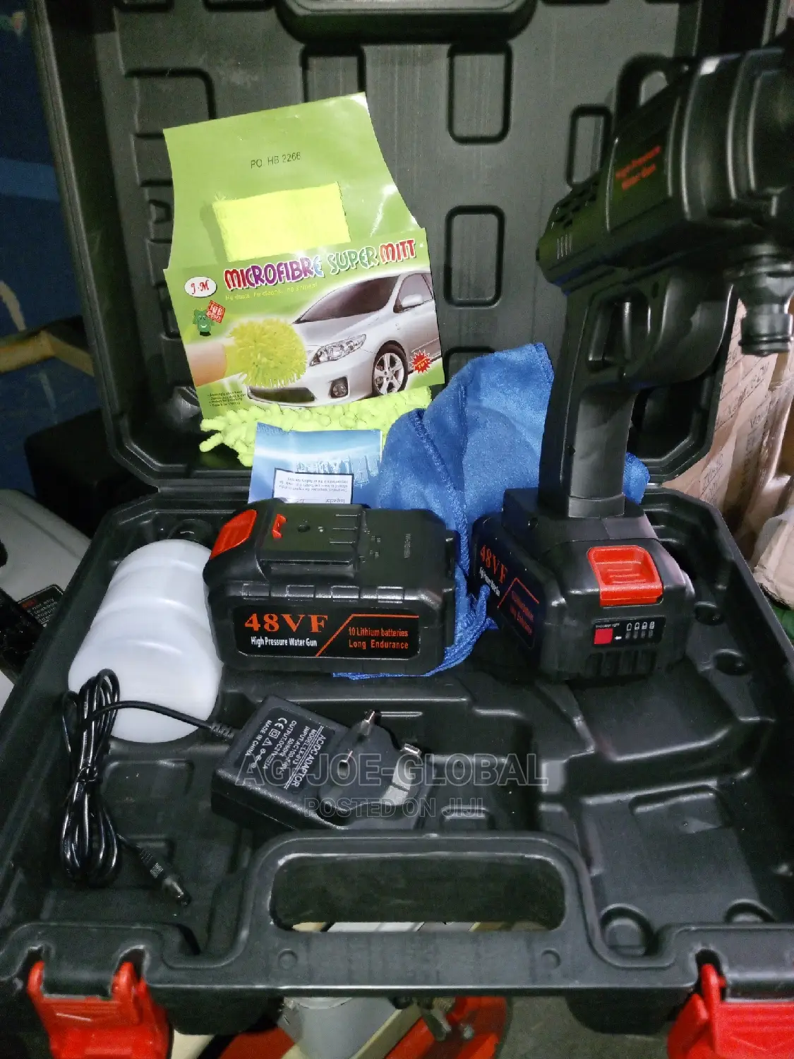Rechargeable Battery Car Wash
