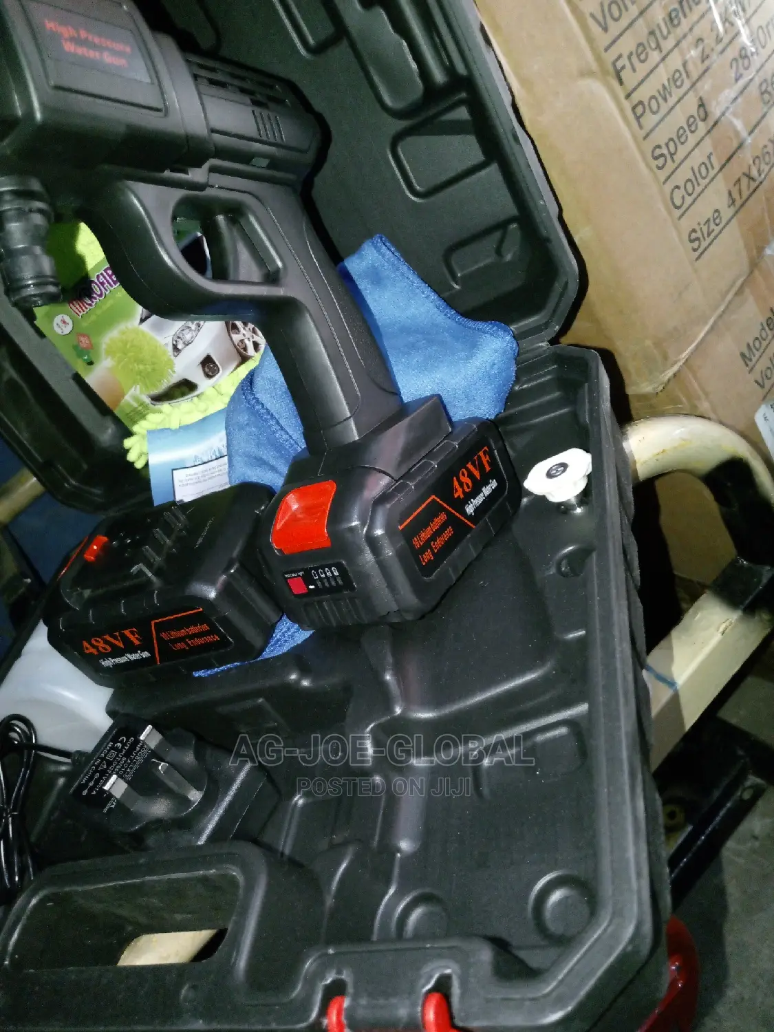 Rechargeable Battery Car Wash