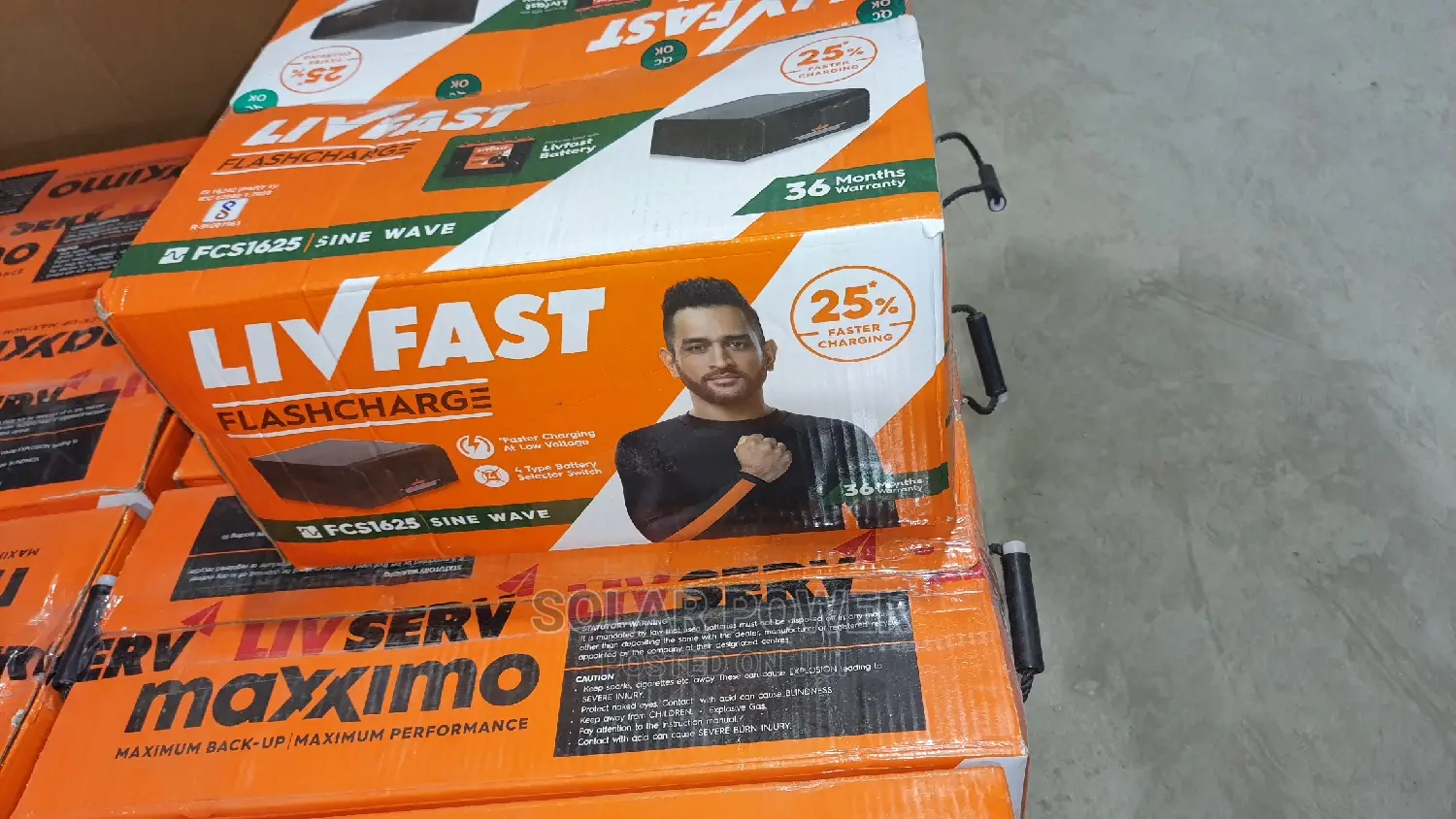 Livfast Maximo Tall Tubular Battery 12v210ah