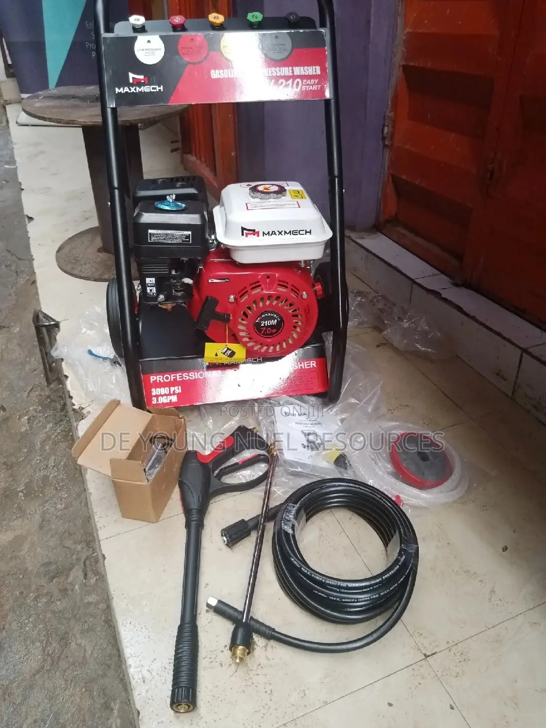 High Pressure Washer Maxmech 7hp