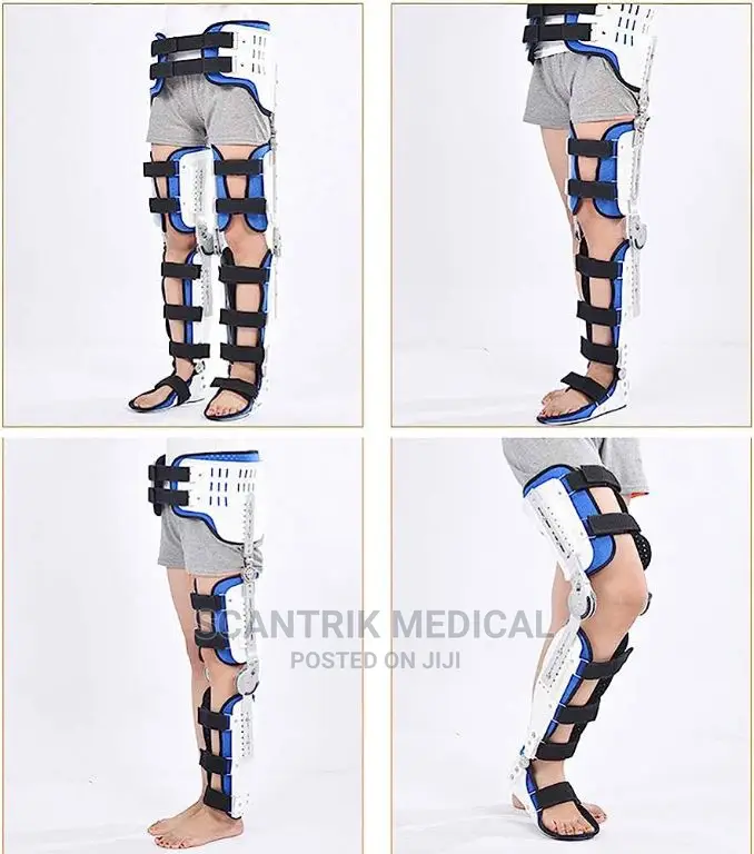 Knee Orthosis Support Joint Stabiliser Adjustable Calf Ankle