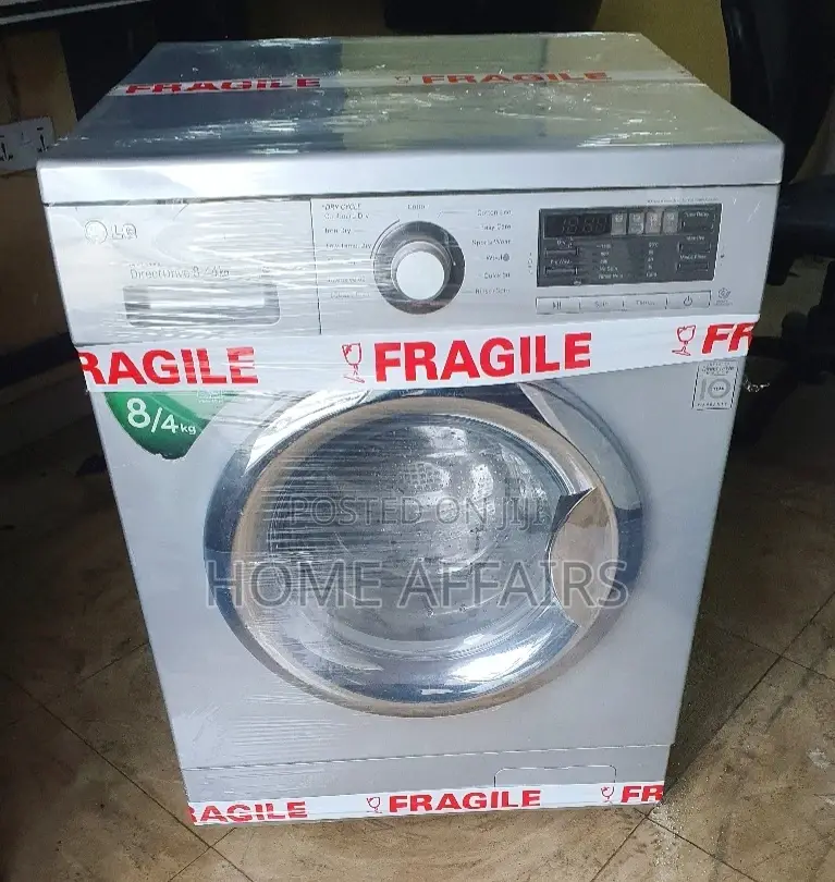 Lg 8kg Inverter Wash and Dry Washing Machine +(Delivery)