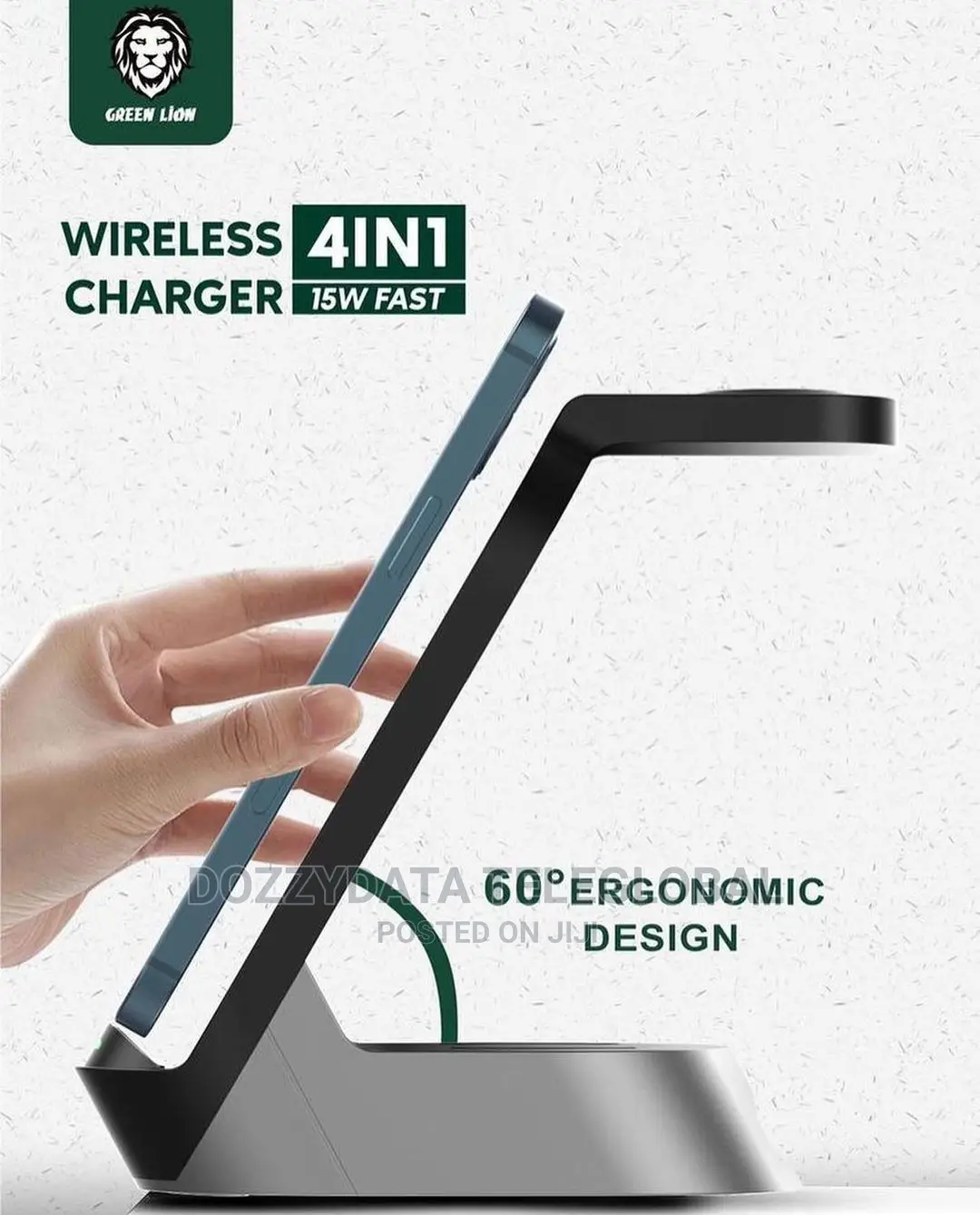 Green Lion 4 in 1
Wireless Fast Charger