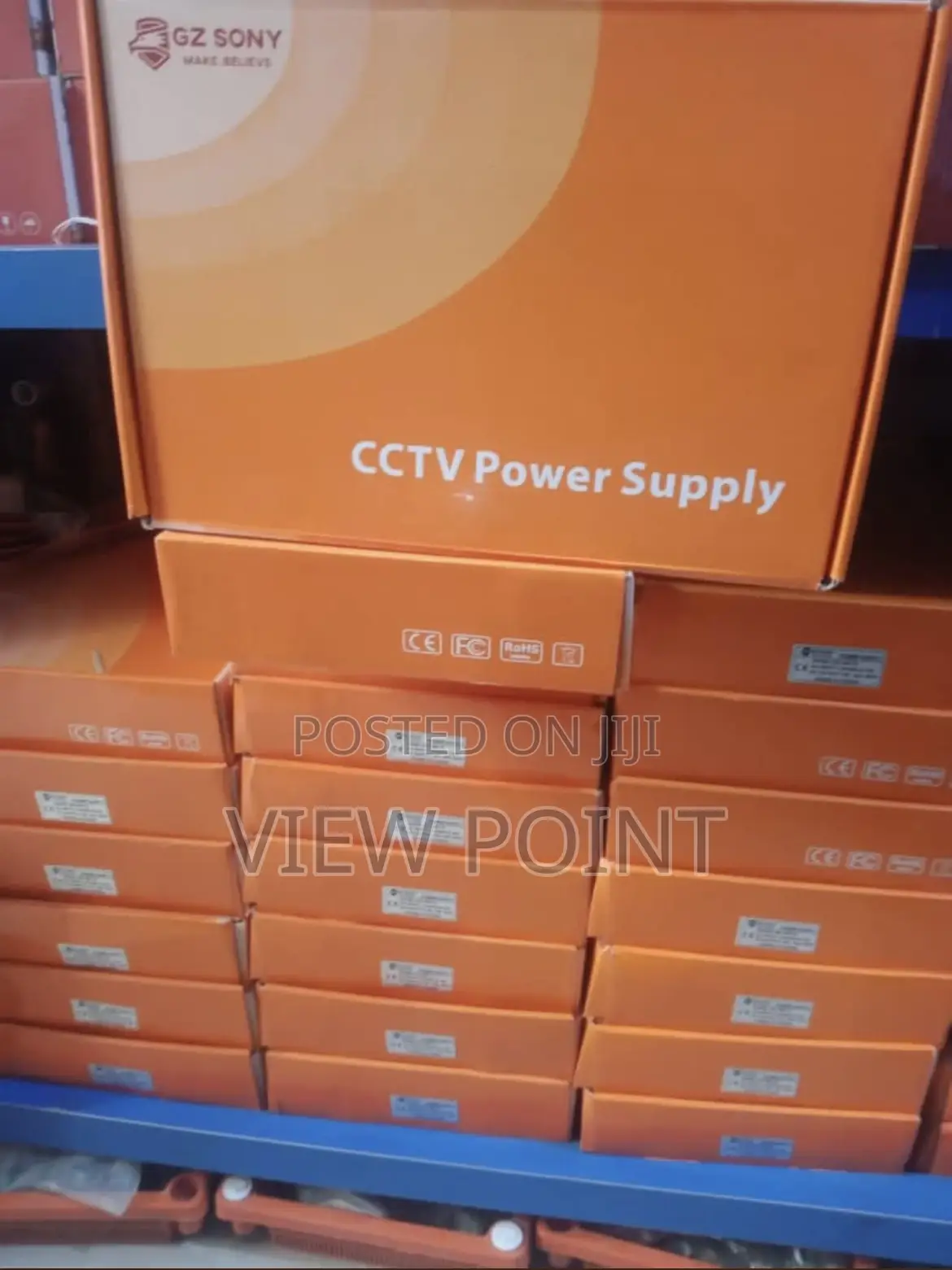 CCTV 9 Way 8 Channel CCTV Power Supply Box