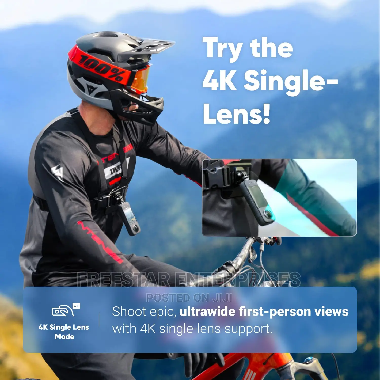 Insta360 X3
Action Camera. Insta360 X3 Pocket Camera.