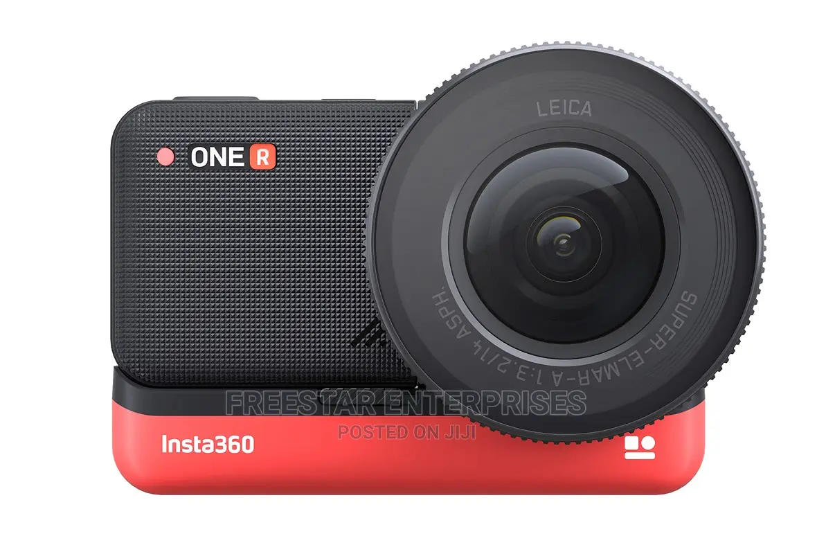 The Insta360 ONE R Action Camera.
