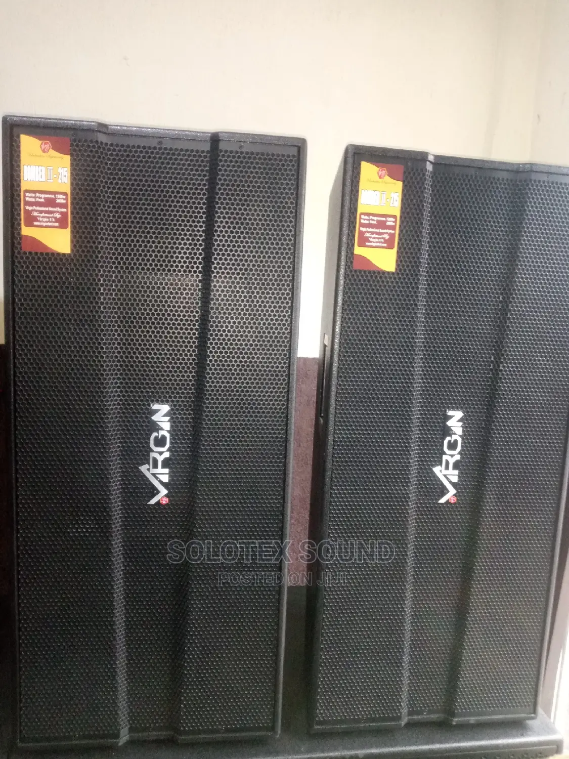 Original Double Acoustic Virgin Speaker