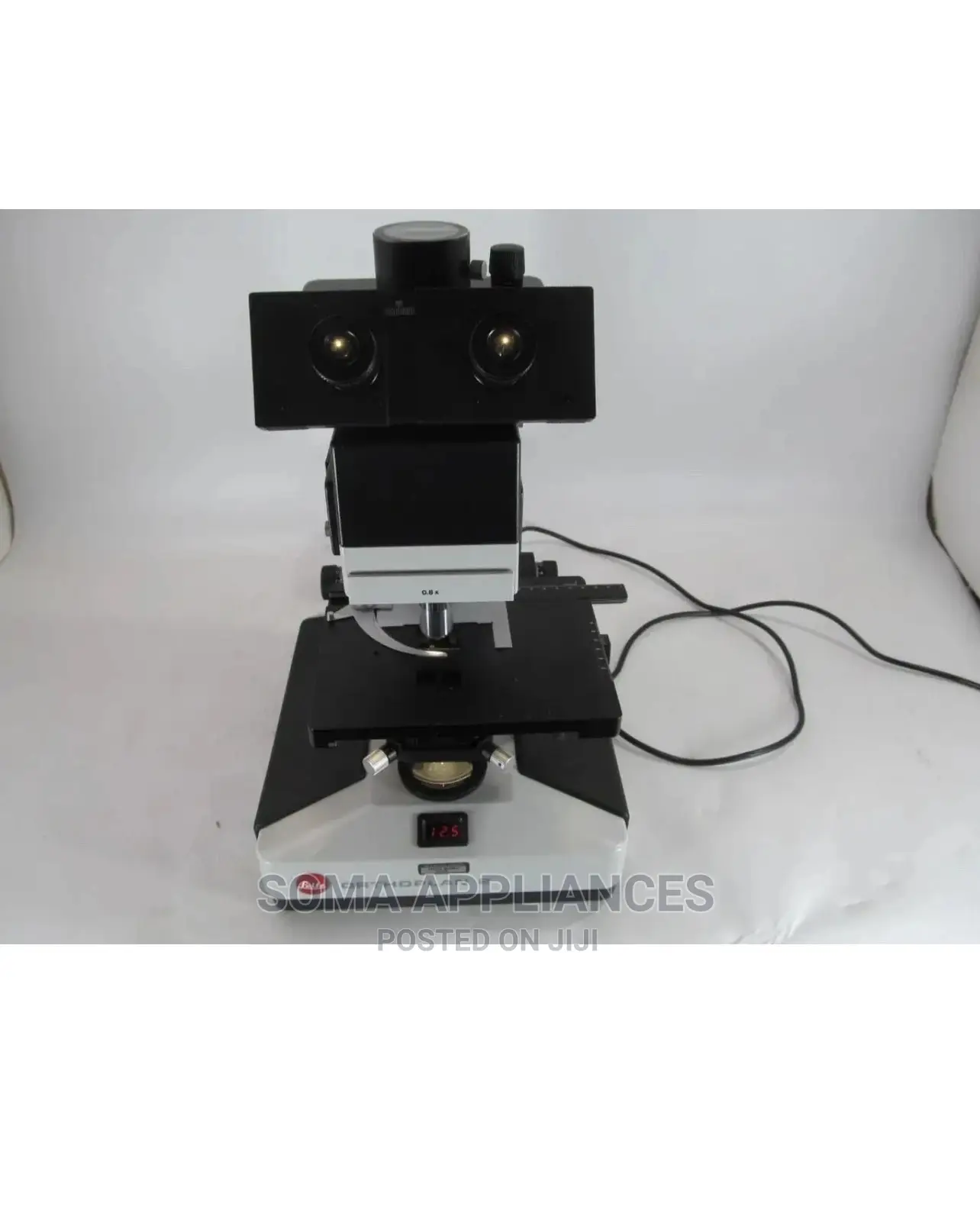 Eu Used Ernst Leitz Diaplan Microscope With 5x Objectives