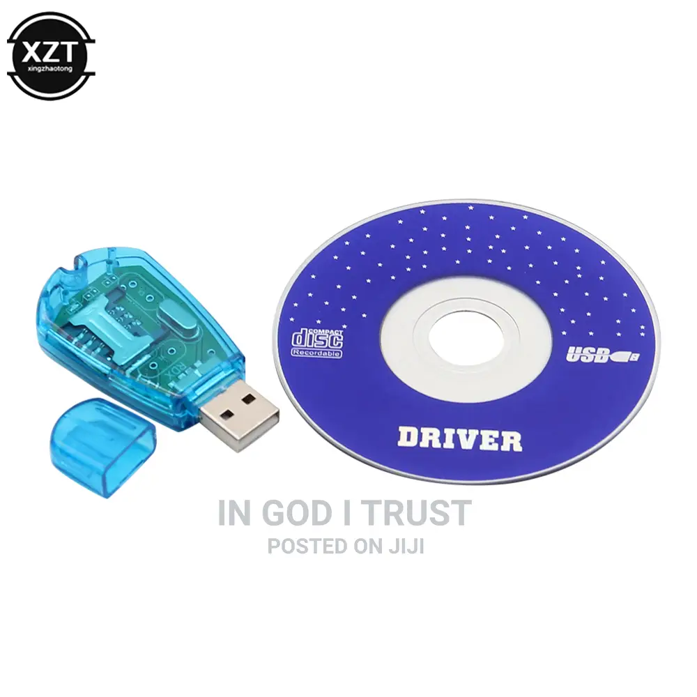 Blue USB SIM Card Reader Copy/Cloner/Writer/Backup
