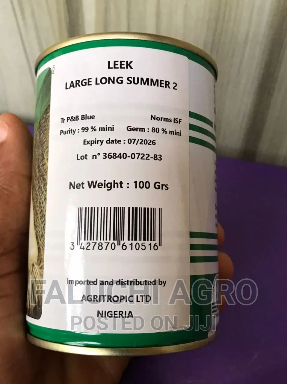 Leek Seeds (Large Long Summer 2) 100g