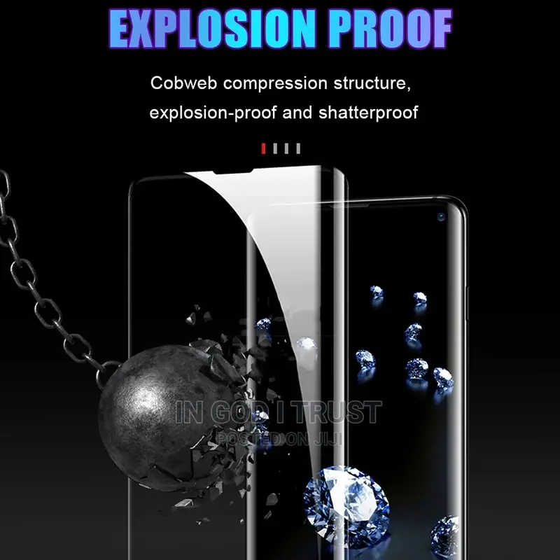 3D Full Cover Tempred Glass for Tecno Phantom X