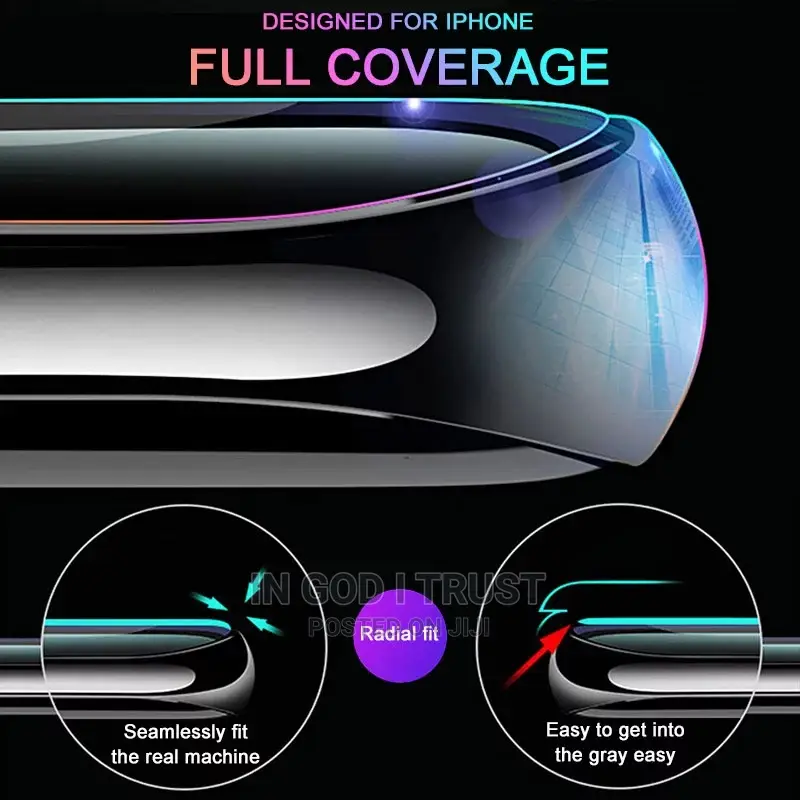 3D Full Cover Tempred Glass for Tecno Phantom X