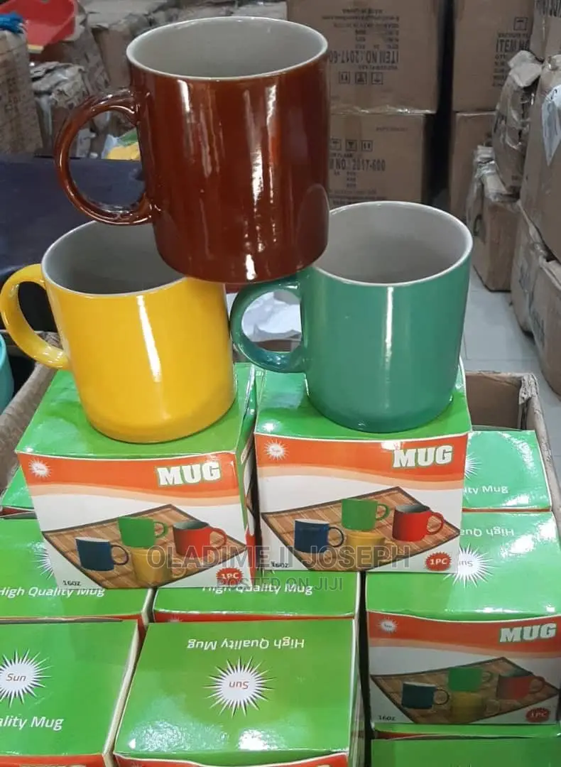 16oz Coloured Mug With Box