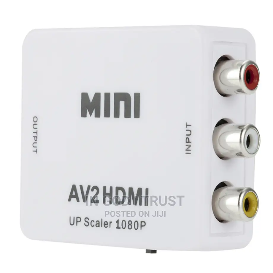 1080P Hdmi-compatible To AV Scaler Adapter Video Converter