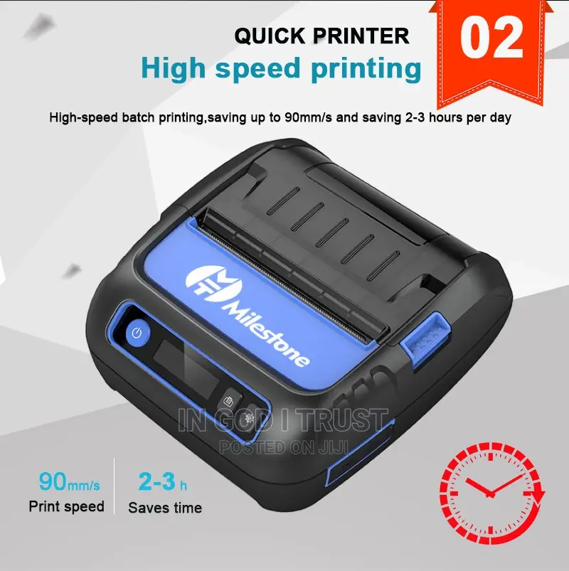 Milestone MHT-P29L 80mm Mobile Portablethermal